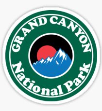 GRAND CANYON NATIONAL PARK ARIZONA MOUNTAINS HIKING CAMPING HIKE CAMP Sticker