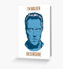 Walken On Sunshine Greeting Card