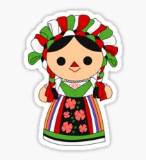 Maria 5 (Mexican Doll) Sticker