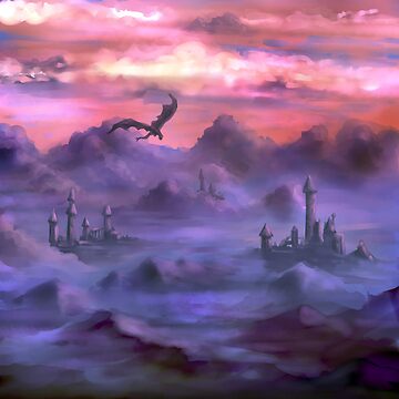 Artwork thumbnail, Above the clouds by petravb