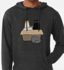 Cats in a Box Lightweight Hoodie