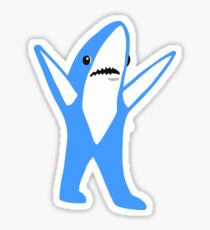 Blue shark Sticker