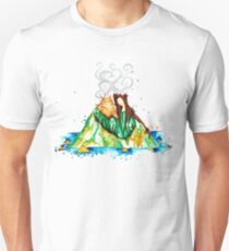 I Lava You Volcanoes in Hawaii - I Love You Unisex T-Shirt