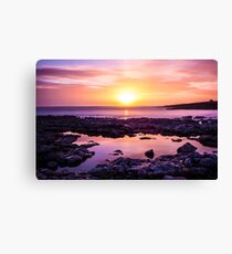 Sunset Canvas Print