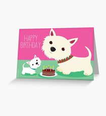 Birthday cake_Copyright © BonniePortraits on Redbubble.com Greeting Card