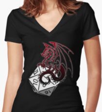 Make your choice Fitted V-Neck T-Shirt