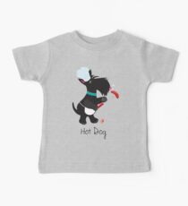 HotDog_Copyright © BonniePortraits on Redbubble.com Baby Tee