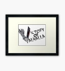 Victory or Valhalla Framed Print
