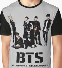 BTS Bangtan Boys Graphic T-Shirt