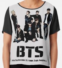 BTS Bangtan Boys Chiffontop