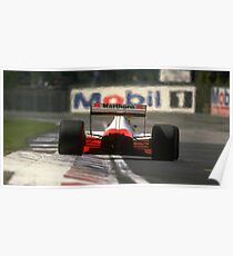 Formula 1 Ayrton Senna Imola Poster