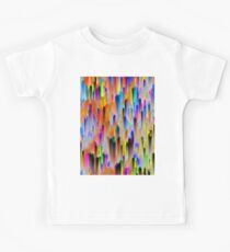 Colorful digital art splashing G393 Kids Tee