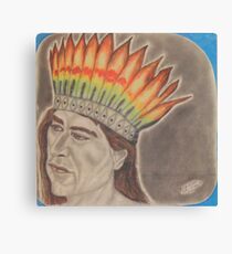 Chief Powhatan Canvas Print