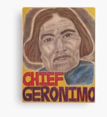 Chief Geronimo Canvas Print