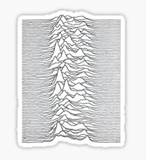 Joy Division - Unknown Pleasures Sticker