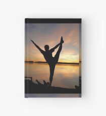 dancer at sunset Hardcover Journal