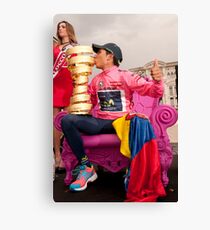 Nairo Qunitana - Giro d'Italia Champion Canvas Print
