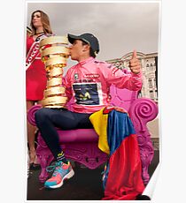 Nairo Qunitana - Giro d'Italia Champion Poster