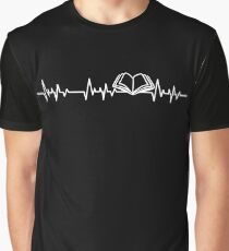 BOOKS HEARTBEAT Graphic T-Shirt