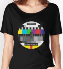 TV No Signal Women's Relaxed Fit T-Shirt