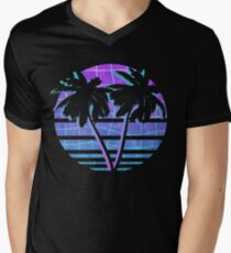 Palm Trees Men's V-Neck T-Shirt