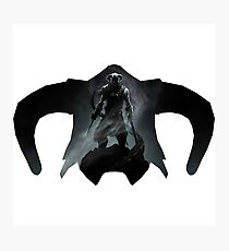 Elder Scrolls - Helmet - Dragonborn Photographic Print