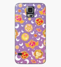 Sailor Moon Locket Pattern Case Hülle & Klebefolie für Samsung Galaxy