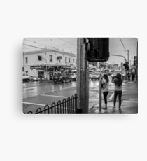 Pedestrians Canvas Print