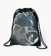 space beagle Drawstring Bag