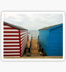 Thorpe Bay - Beach Huts Sticker