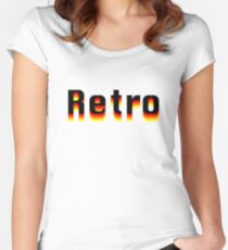 Retro Women's Fitted Scoop T-Shirt