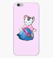 Kawaii White Tiger in Hanbok iPhone Case