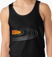 Music Retro Vinyl Record Tank Top