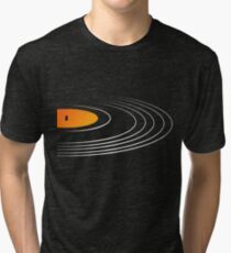 Music Retro Vinyl Record Tri-blend T-Shirt