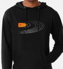 Music Retro Vinyl Record Lightweight Hoodie