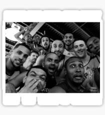 Spurs selfie T-shirt Sticker