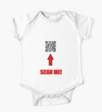 Rick Astley - QR Code One Piece - Short Sleeve