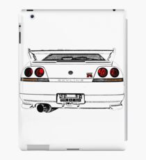 Nissan Skyline R33 GT-R (back) iPad Case/Skin
