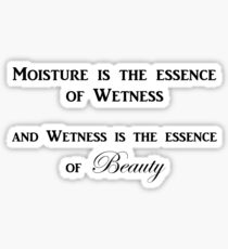Moisture <3 Sticker