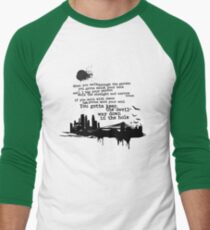 "Way Down In The Hole" - The Wire - Dark Men's Baseball ¾ T-Shirt