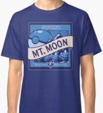 Mt. Moon Pokemon Beer Label Classic T-Shirt