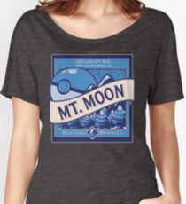 Mt. Moon Pokemon Beer Label Women's Relaxed Fit T-Shirt