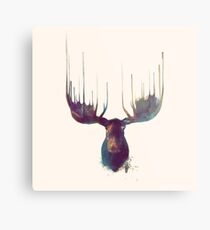 Moose - Square format Metal Print