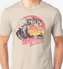 Wolf Beach Unisex T-Shirt