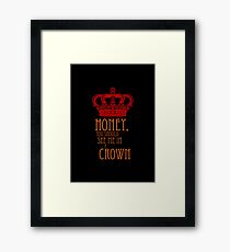 james moriarty Framed Print