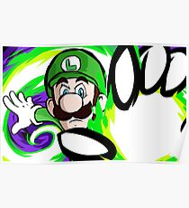 Luigi | Fireball Poster