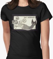 FIJI MERMAID - Art By Kev G Women's Fitted T-Shirt