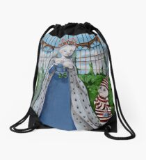 Agnes Sorel Drawstring Bag