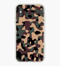 Woodland Camouflage iPhone Case