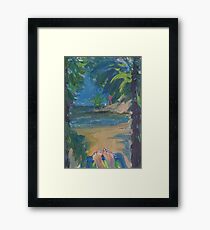 CHILL TIME(C2016) Framed Print